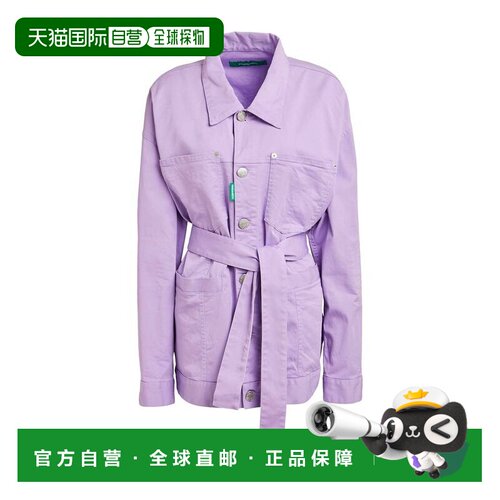 1h可退 香港直邮Dsquared2 二次方 女士 夹克 purple紫色 舒适时