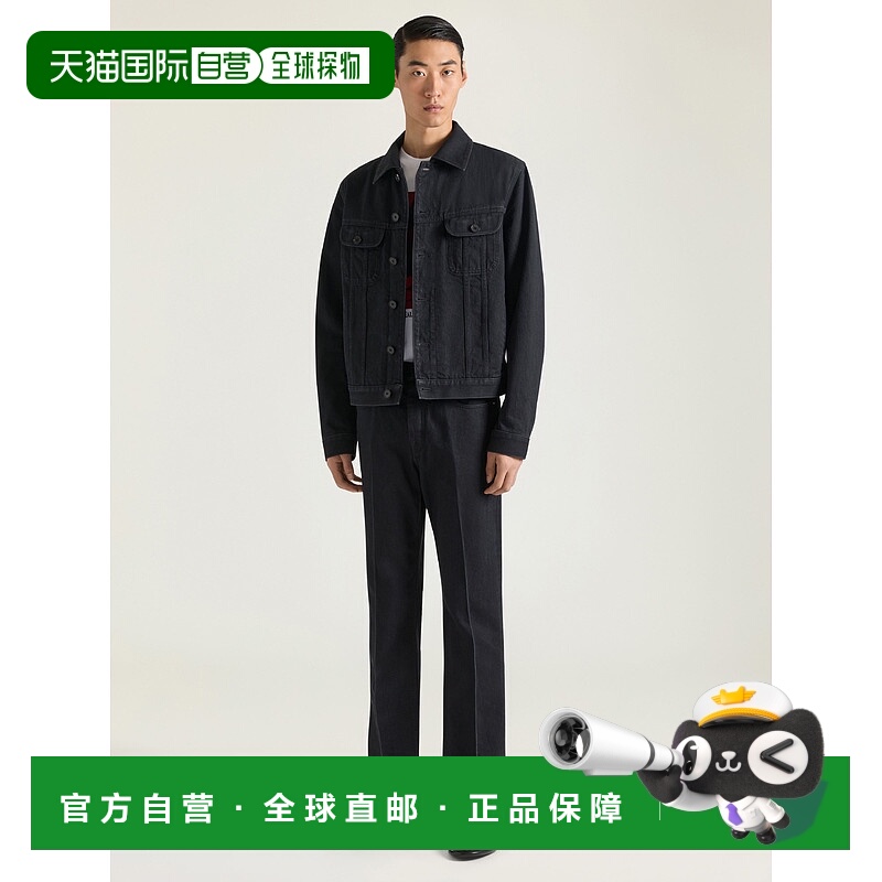 欧洲直邮纪梵希（2025 年产品）直筒褶裥牛仔裤直筒裤