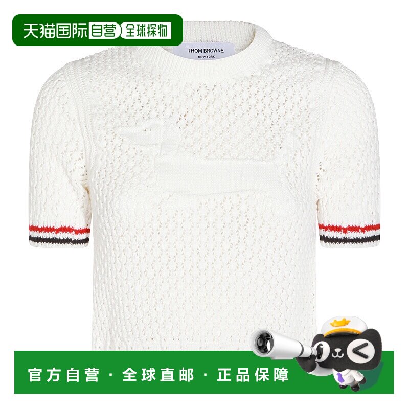 1h可退 香港直邮Thom Browne 汤姆 布朗 女士 Hector Pointelle T