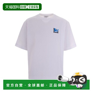 1h可退 香港直邮MAISON KITSUNE 男士 Gallery 狐狸大号T恤 QM001