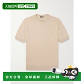 香港直邮zegna UGC90A2C10N92 棉质T恤 杰尼亚 男士