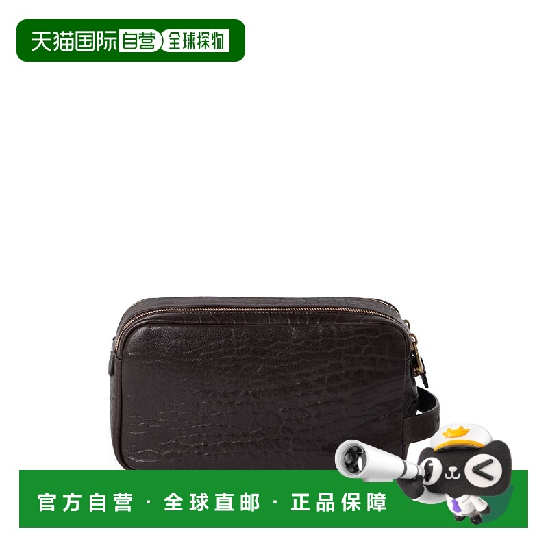 香港直邮Brunello Cucinelli 布内罗 古奇拉利 男士 拉链洗漱包 M