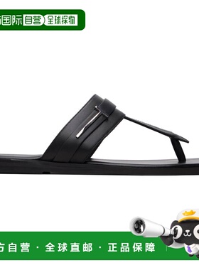 香港直邮Tom Ford 汤姆 福特 男士 黑色 Smooth Leather 凉鞋 J16