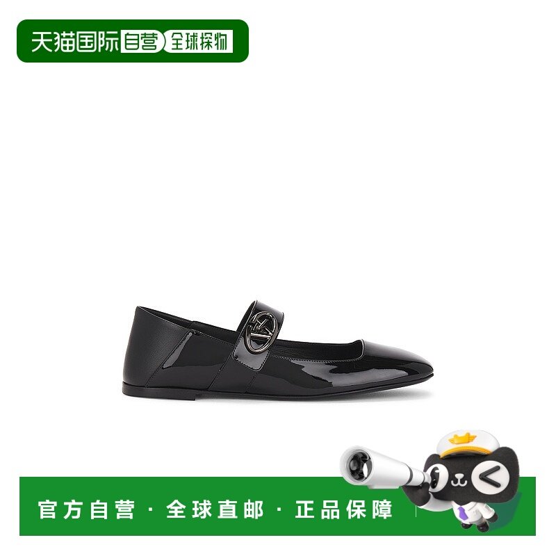 香港直邮Valentino 华伦天奴 女士 V Locker 徽标芭蕾平底鞋 5W0S,女鞋,浅口单鞋,淘宝优惠券,粉丝福利购,淘宝优惠卷