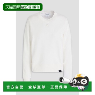 棉质抓绒运动衫 女士 322JSW003JS0044 香港直邮Courreges 1h可退