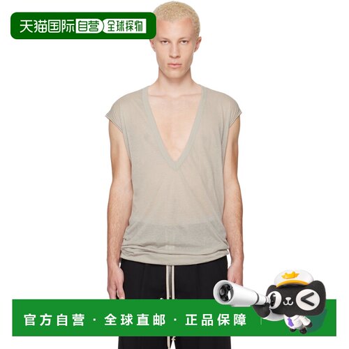 1h可退 香港直邮rick owens 瑞克 欧文斯 男士 灰白色 Tower Dyla