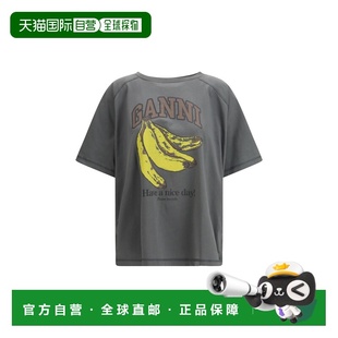 T恤 香港直邮GANNI Banana 女士 A1050047490 甘尼