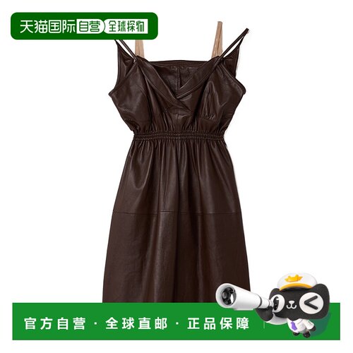 1h可退 香港直邮Miu Miu 松紧腰连衣裙 MPB334165ZSOOO吊带