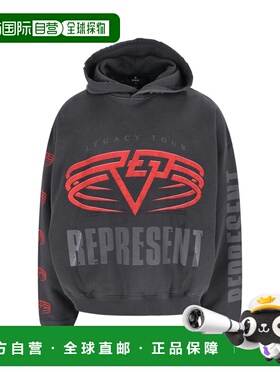 1h可退 香港直邮Represent 男士 灰色毛线衫 MLM10036646