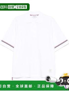 1h可退 香港直邮Thom Browne 汤姆 布朗 男士 短袖Polo衫 MJP209A