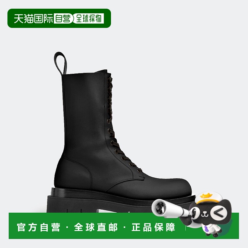 欧洲直邮BV葆蝶家 25秋冬 716222VBS501000 女士 短靴 Lug系带靴