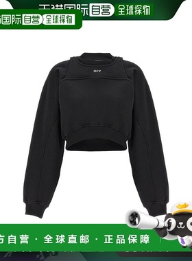 香港直邮Off-White 女士 短款运动衫 OWBA071C99FLE0011001