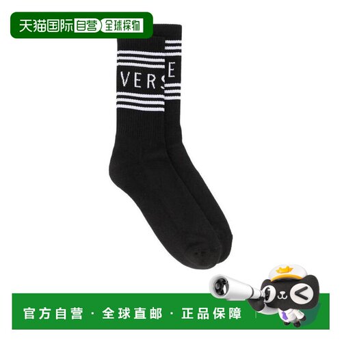 Versace logo条纹袜子 ICZ0003IK0203I463 【付后1h可退】