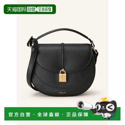 香港直邮DEMELLIER 女士斜挎包 100284910413000 CO 黑色 Crossbo
