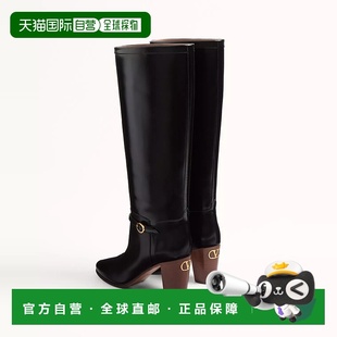 女士 欧洲直邮VALENTINO WS0LD6ZJM_0NO 25秋冬 高筒靴 华伦天奴
