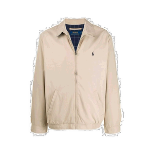 香港直邮Polo Ralph Lauren 拉夫劳伦经典logo刺绣拉链休闲夹克