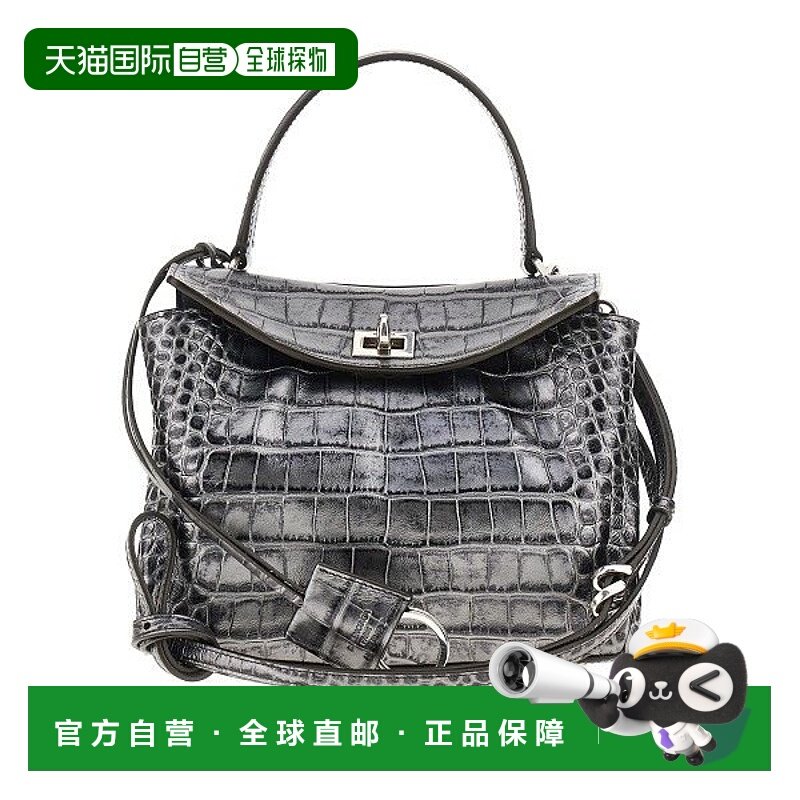 1h可退 香港直邮Balenciaga 巴黎世家 女士 Rodeo 壓花金屬手提包,箱包皮具/热销女包/男包,托特包,淘宝优惠券,粉丝福利购,淘宝优惠卷