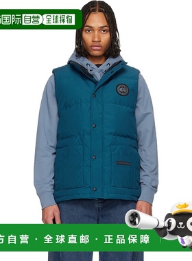 1h可退 香港直邮Canada Goose 加拿大鹅 男士 蓝色黑标系列 Frees
