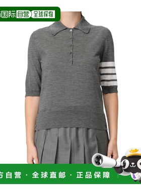 1h可退 香港直邮Thom Browne 短袖针织Polo衫 FKP053A035