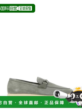 1h可退 香港直邮Salvatore Ferragamo 菲拉格慕 男士 COSIMO 灰色
