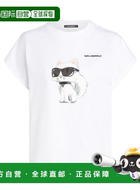 香港直邮Karl Lagerfeld 短袖T恤 A2W17115女装