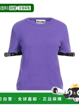 香港直邮Moschino 莫斯奇诺 女士 毛衣 purple紫色 舒适时尚