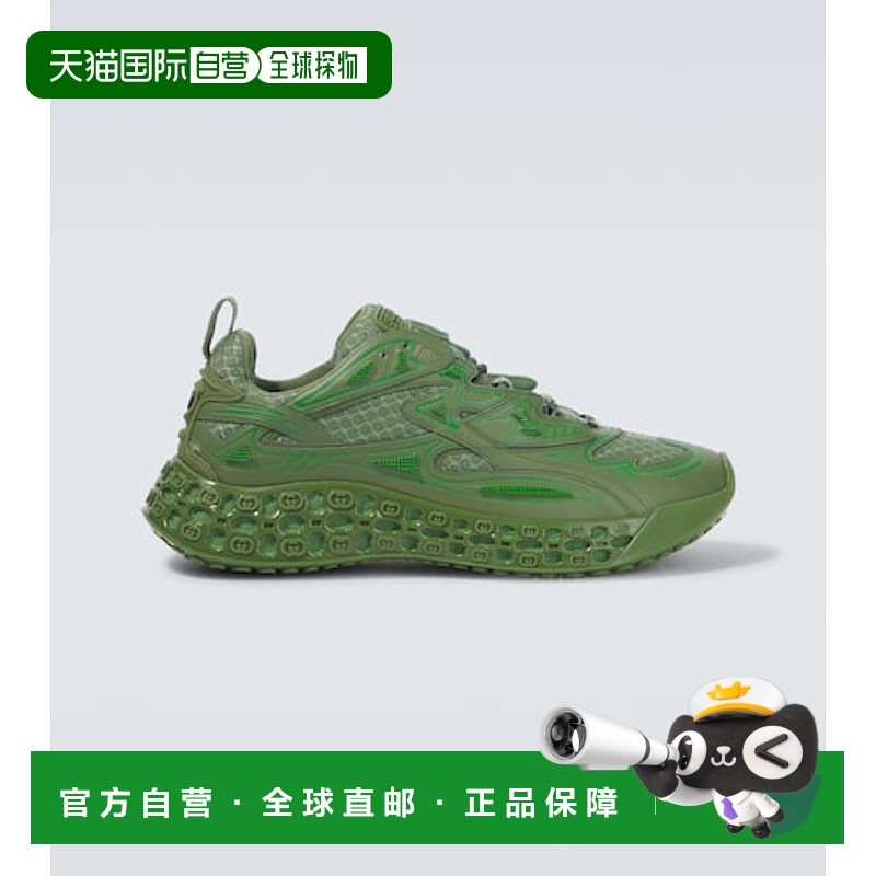 1h可退 香港直邮Gucci 古驰 男士 Cub3d 运动鞋 green绿色 舒适时