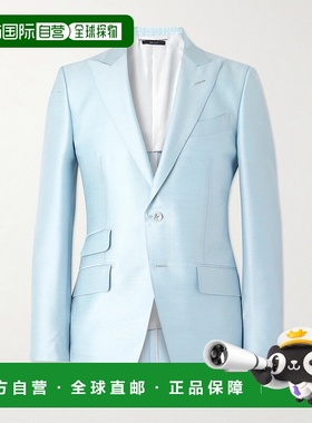 1h可退 Tom Ford 汤姆 福特 男士 O'Connor 羊毛马海毛真外套西装