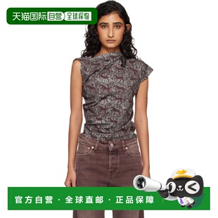 1h可退 香港直邮Vivienne Westwood 薇薇恩 韦斯特伍德 女士 酒红