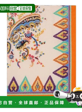 1h可退 香港直邮Etro 艾特罗 女士 花卉佩斯利圖案提花圍巾 WATA0