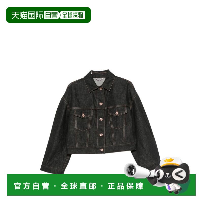 香港直邮Brunello Cucinelli 布内罗 古奇拉利 女士 黑色外套 ML1