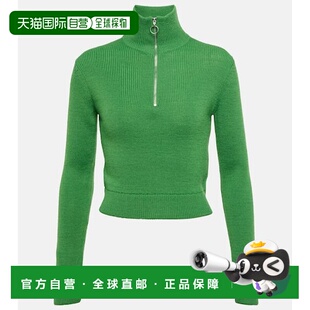 1h可退 香港直邮Acne Studios 艾克妮 女士 罗纹针织羊毛混纺毛衣
