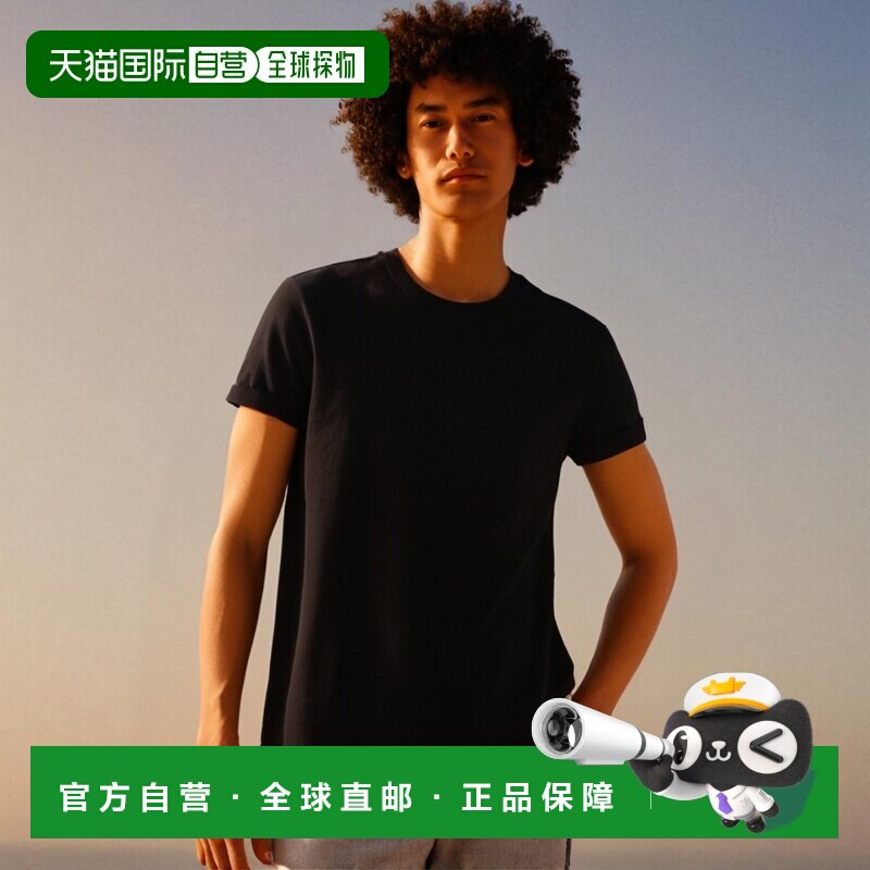 1h可退 香港直邮Golden Goose Deluxe Brand 徽标T恤 GMP01220.P0