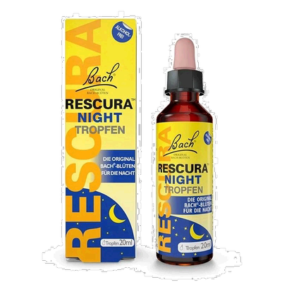 德国药房巴赫BACH天然花精夜间助眠滴剂20ml缓解熬夜压力