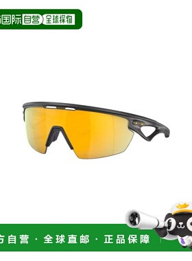 自营欧洲直邮Oakley Sphaera男女同款碳黑色偏光运动太阳镜欧克利