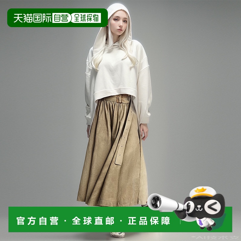 自营欧洲直邮Golden Goose黄金鹅女士休闲鞋脏脏鞋冷灰色绒面革简