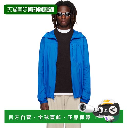 1h可退 香港直邮arc'teryx 始祖鸟 男士 蓝色 Squamish Hoody 夹