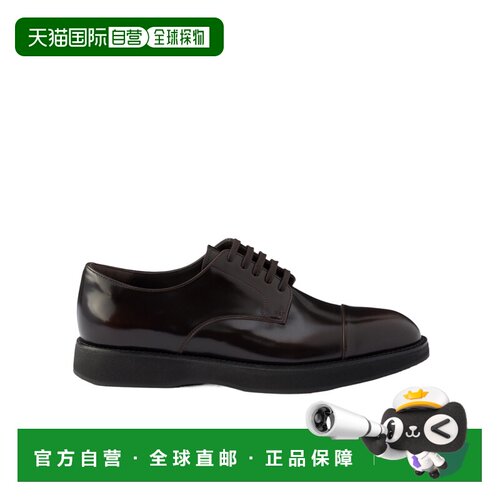 Prada 圆头系带鞋 2EC141055FG000 【付后1h可退】德比鞋牛津鞋