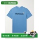 棉针织T恤 香港直邮Moncler 8C0005783 Logo Flocked 盟可睐 男士