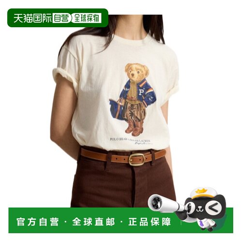 1h可退 香港直邮polo ralph lauren 女士 短袖T恤 26FW