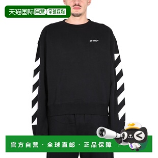 1h可退 香港直邮OFF-WHITE C O VIRGIL ABLOH 男士 徽标套头卫衣