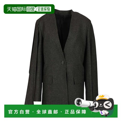 1h可退 香港直邮TOTEME 女士大衣 254WRZ0060FB0472019 AW2025 灰