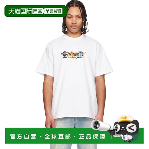 香港直邮CARHARTT WIP 男士 白色 Primary T恤 I03623802XX