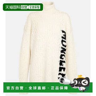 1h可退 香港直邮Moncler 盟可睐 女士 高领毛衣 white白色 舒适时