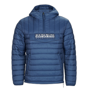 欧洲直邮Napapijri 男士 MORGEX 羽绒服 海蓝色高端流行 休闲时尚