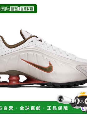 1h可退 香港直邮Nike 耐克 男士 灰褐色 & 灰色 Shox R4 运动鞋 H