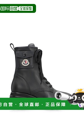 1h可退 香港直邮Moncler 盟可睐 女士 Gigi系带短筒靴 J209B4F001