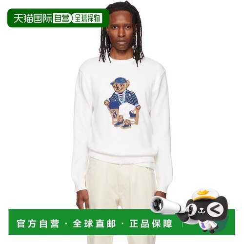 香港直邮Polo Ralph Lauren Polo 拉夫 劳伦 男士 白色 Polo Bear