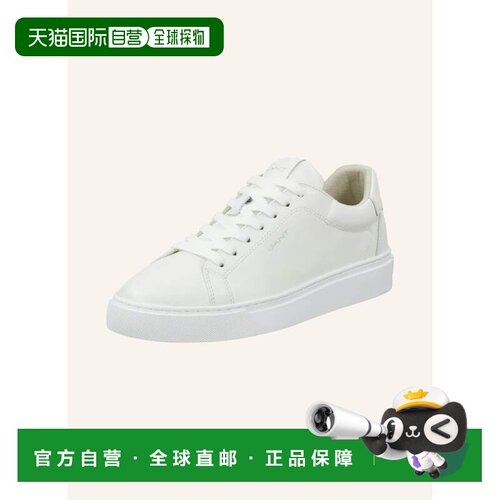 欧洲直邮GANT 男士运动鞋 100311759011000 CO 白 【付后1h可退】