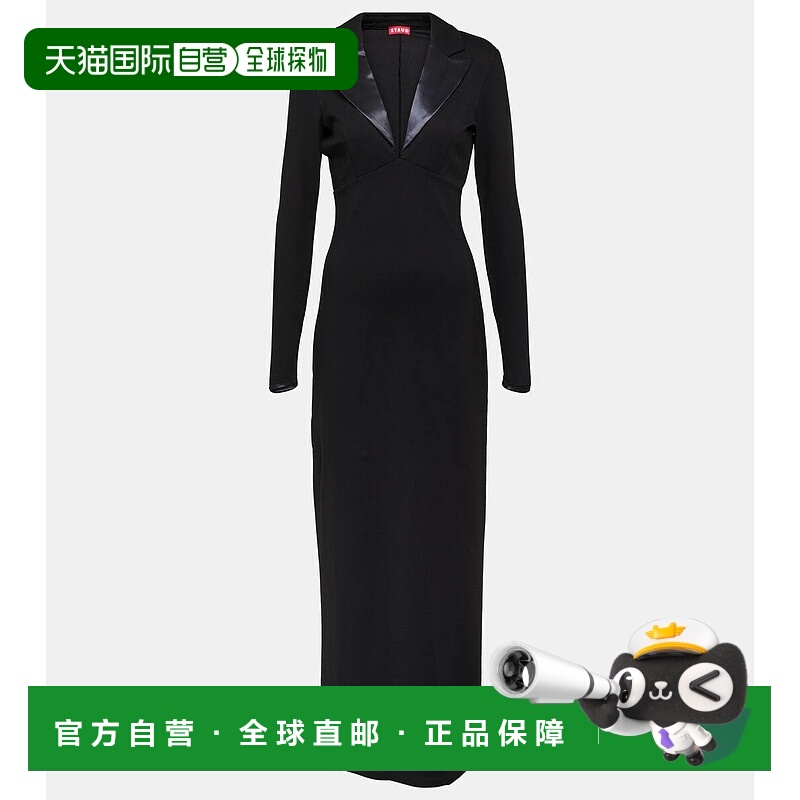 香港直邮Staud 女士 Humboldt 针织长款连衣裙 001405